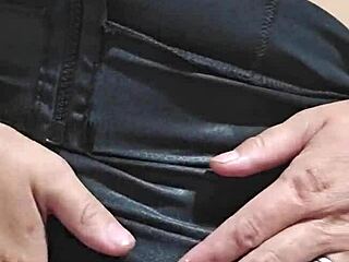 Young Amateur Flashes And Masturbates Outdoors In Short Skirt