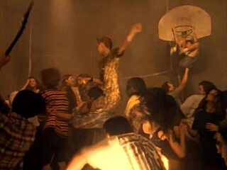 hey what if we jam to nirvana smells like teen 18+ spirit in this official music video?