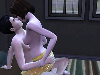 Son Fucked Stepmom On The Table! Oh Mommy, What A Hardcore Fuck!