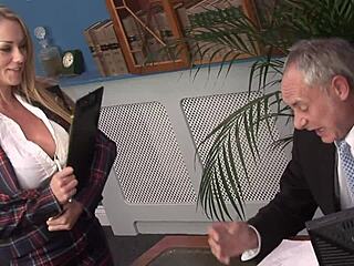 Big boobed MILF Brits Stacey Saran and Emma Butt, ready to suck and fuck in MMFF foursome with fishnets and heels? Let's do deepthroat, anal, and fingering on the bed!