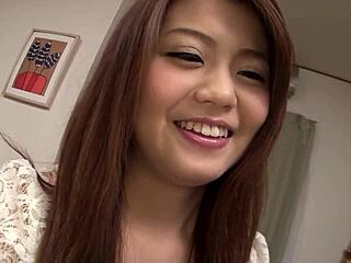 petite teen give blowjob and facesitting for old guy when home alone in uncensored jav porn