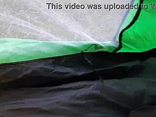 Secluded in a tent during rain, could we lick pussies passionately until orgasm hits?