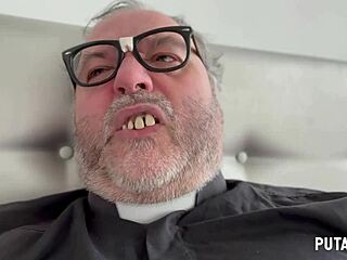 Putalocura - Busty Latina Lia Ponce Gets Punished and Fucked by Father Damian with Cumshot