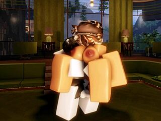 Hey, check out this hot milf getting pounded hard by young guy during work hours