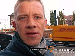 Why does big booty blonde Mariella Sun get fucked hard on her first public date with blowjob in forest?