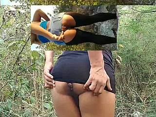 I Crave Showing Off My Tempting Ass In The Woods