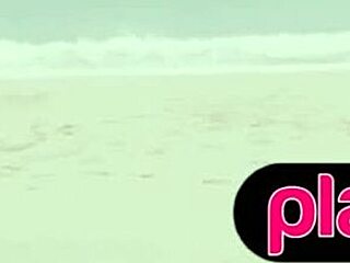 Hey, check out this petite Australian milf showing off her round tits and sandy bubble butt