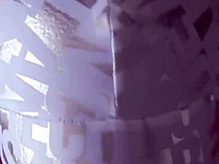 Sex doll Vilja in skin-tight zentai suit gagging on cock during rough deepthroat face fucking.