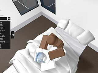 Intensely Fucking a Random Slut with Monster Cock in Roblox Condo Scene