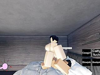 in a narrative twist the slutty character engages in intense sex scenes