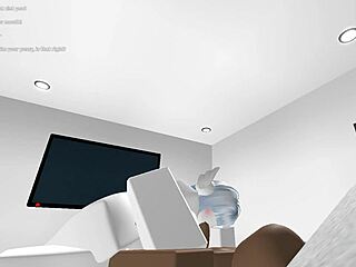 Intensely Fucking a Random Slut with Monster Cock in Roblox Condo Scene