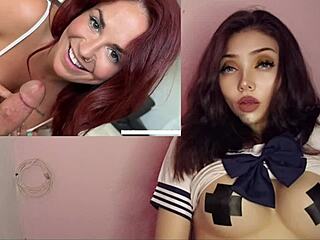 horny milf with big tits masturbates to orgasm in pov creampie fantasy