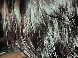 Blonde amateur latina Kitty gives blowjob and takes cum in mouth on bed