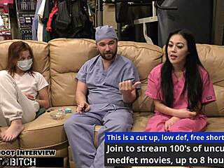 Blaire Celeste As Naughty Nurse Gets Blasted With Jizz In Hospital Scene