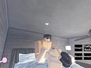 in a narrative twist the slutty character engages in intense sex scenes