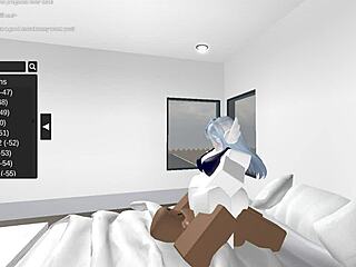 Intensely Fucking a Random Slut with Monster Cock in Roblox Condo Scene