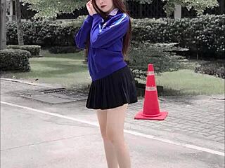 thai students take on the jerk off challenge in this horny compilation part 2