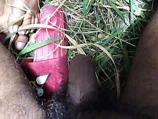 My hot Indian college girlfriend and I enjoyed a romantic adventure in the jungle