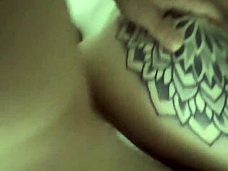 Finger his ass during intense amateur sex with romantic cum inside pounding!