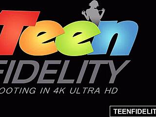 TeenFidelity real life surprise and close-up moment for Jojo Kiss