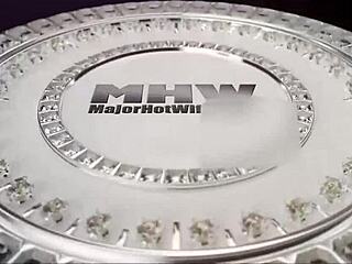 Hot dirty blonde milf Mandy Rhea gets her pussy licked then banged hard by Rome Major's big black cock in doggystyle