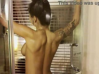 Milf Monika Fox Masturbates With Big Tits In Shower