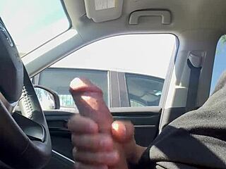 Amateurs Flash Boldly In Public Outdoor Exhibitionist Scenes With Risky Car Voyeur Moments.