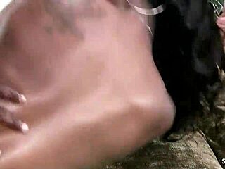 i feel so overwhelmed as dark skin ebony barbie banxxx with big natural bouncing boobs takes huge black cock deep