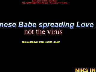 indian guy fucks chinese girl's pussy and ass