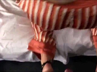 Sexy O2 blonde in French satin lingerie and heels gets pounded doggystyle with dirty talk POV