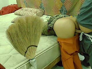 Beautiful Pakistani Maid Experiences First Time Anal Sex