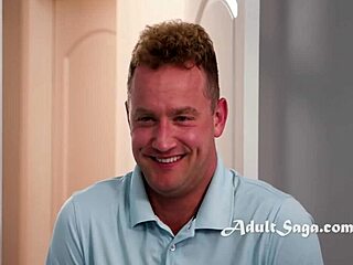 Nuru massage turns wild with intense ride from oiled masseuse