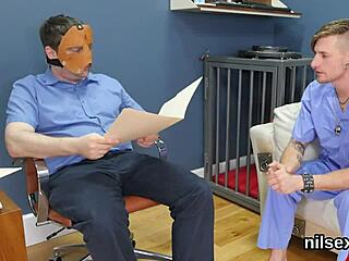 the slutty cutie ended up in a bizarre butthole asylum facing awkward anal therapy sessions