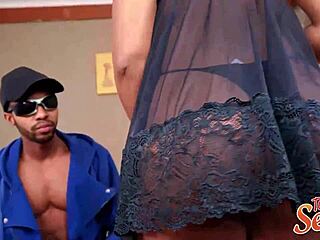 Oh, fulfilling that hot wife's fantasy with a thick monster cock from the black stud!