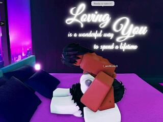 oh fuck yeah! horny slut takes that big black cock deep in her tight ass from king roblox!