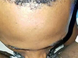 Black Men Passionately Eat Juicy Ebony Pussy with Intense Desire