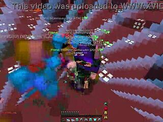 Group of random guys join in for a wild gangbang session with blowjobs and riding