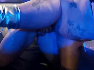 Can this milf handle creampie in pussy while smoking in voyeur style?