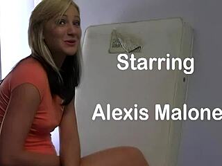 blonde milf secretary alexis malone gets fucked in office