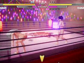 come on girls let's rub our wet pussies together in this steamy lesbian sex battle