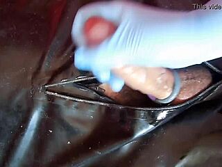 I feel so bound and enslaved in this darksidefetish rubber multicam session