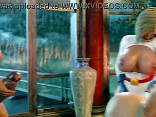 Intense Futa Girls Pound Pussies to Explosive Creampies