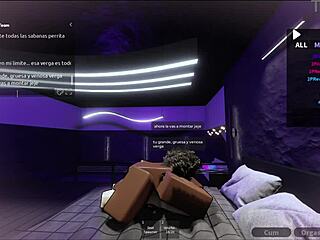 blanquita puta sumisa recibe de una buena bbc roblox condo!