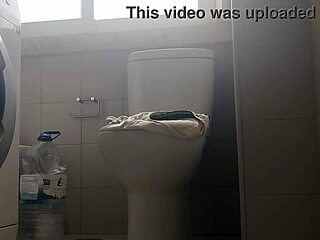 he went to shave his big dick and spit out a lot of milk