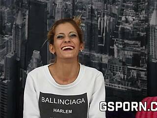 Ever Wonder About Exclusive Interview With Gabriela Flores Trying First Machine In Fetish Casting As Blonde Milf?