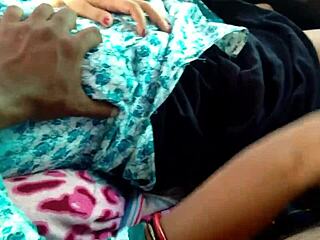 frustrated mother in law gets action on highway roadside in car