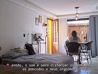 i'm showing my legs to a friend in this video series pt 1-4