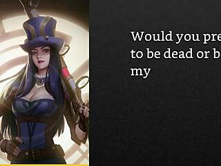 submissive sissy faygrey transformed into caitlyns bound pet bitch through femdom joi cei with humiliating assplay and bondage instructions