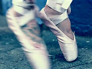 WOW, SEXY FETISH BALLERINA DOMINATES WITH FOOT LICKING AND DEEPTHROAT CHOKING!