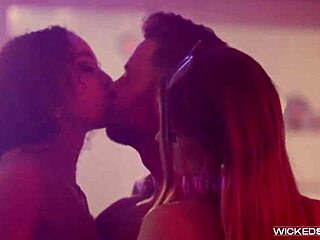 Wicked Seriez Builds Her with Alexis Tae and Shy Petite Molly Little in Deepthroat Action